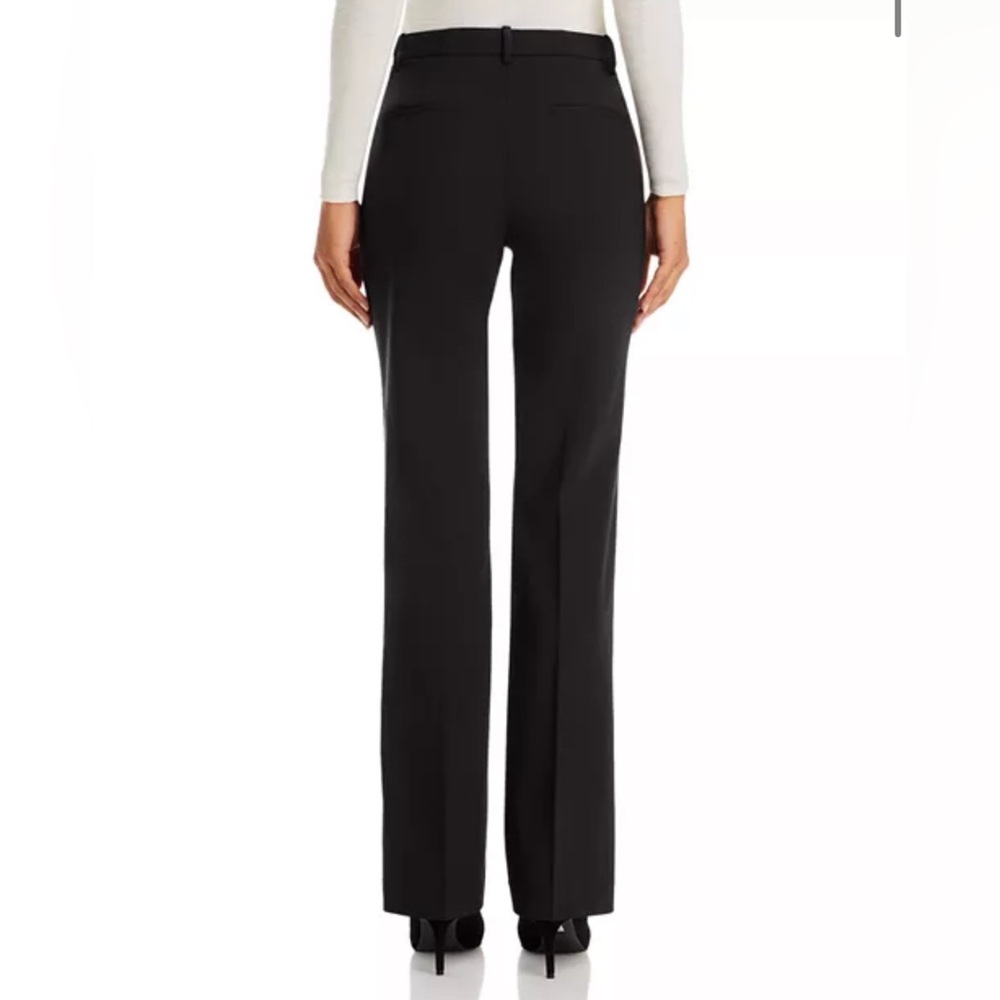 Theory Black Flare Women's Pants - Picture 3 of 7